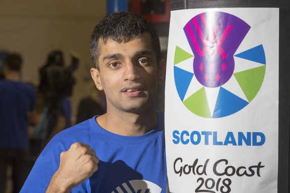 Aqeel excited to  be off to Australia with Team Scotland