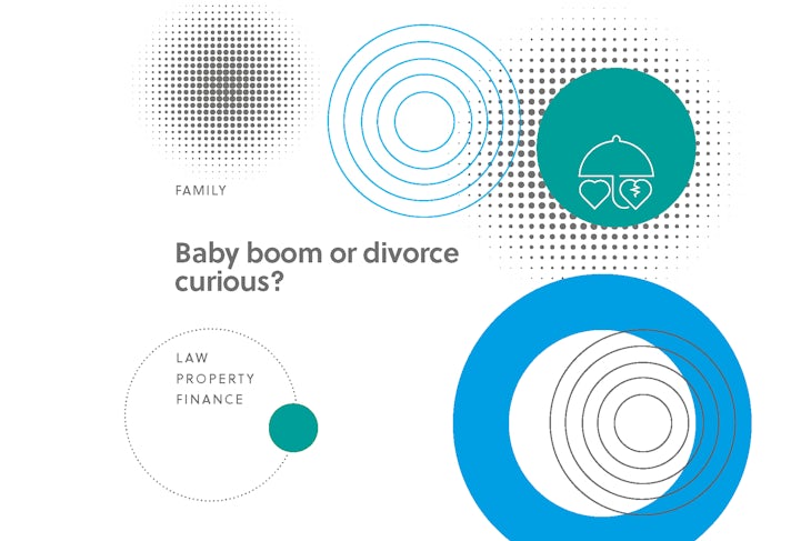 Baby boom or divorce curious?