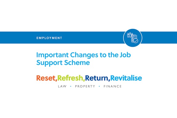 Important Changes to the Job Support Scheme