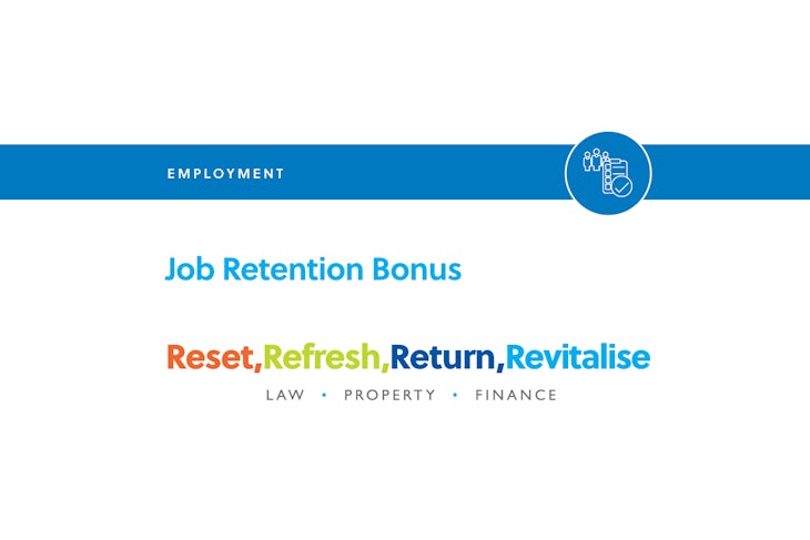 Blog – Job Retention Bonus
