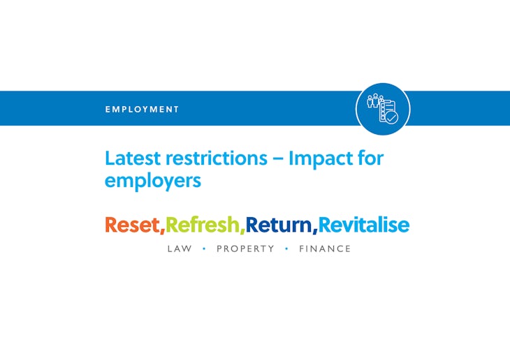 Blog – Latest restrictions – impact 1