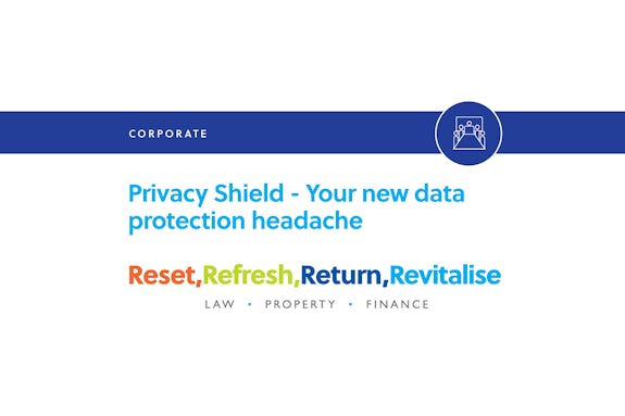 Privacy Shield –  Data protection bites again