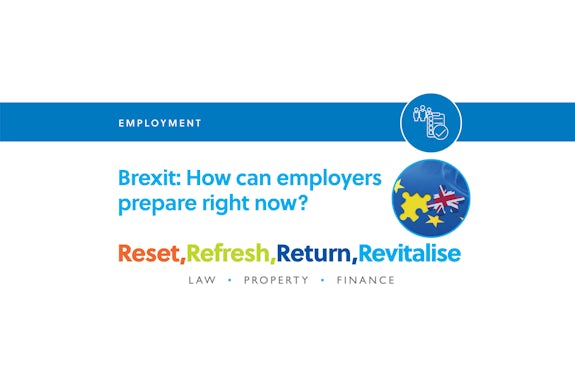 Brexit: How can employers prepare right now?