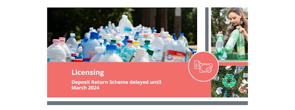 Deposit Return Scheme delayed until March 2024