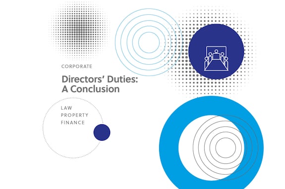Directors’ Duties – A Conclusion