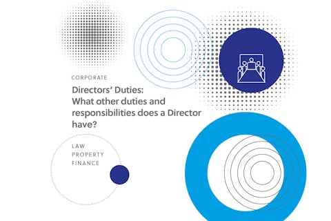 Directors’ Duties – what other duties and responsibilities does a director have?