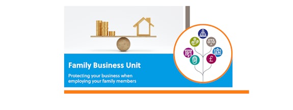 Protecting your business when employing family members