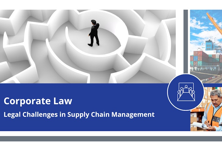 Legal challenges in supply chain management