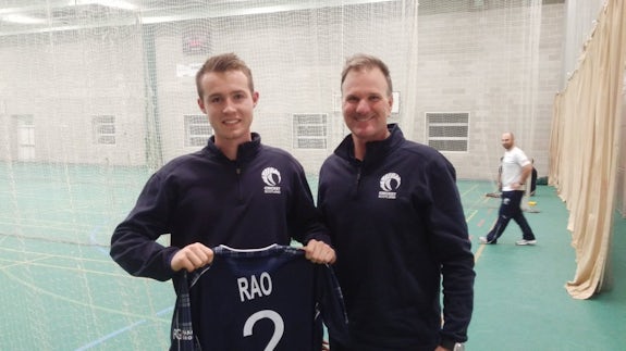 Rao relishing his chance with the full Scotland cricket squad