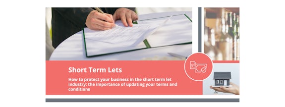 How to protect your business in the short term let industry: the importance of updating your terms and conditions