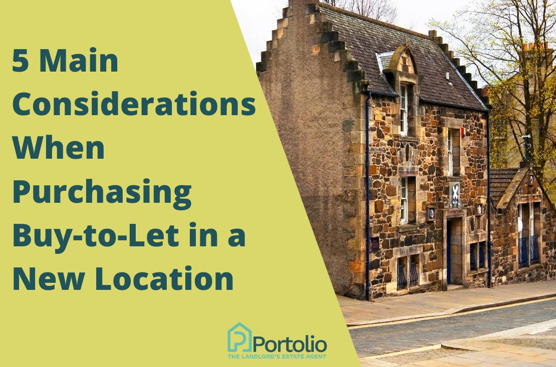 Purchasing buy-to-let in a new area