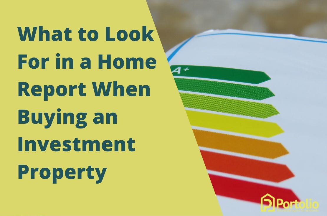 what to look for in a home report