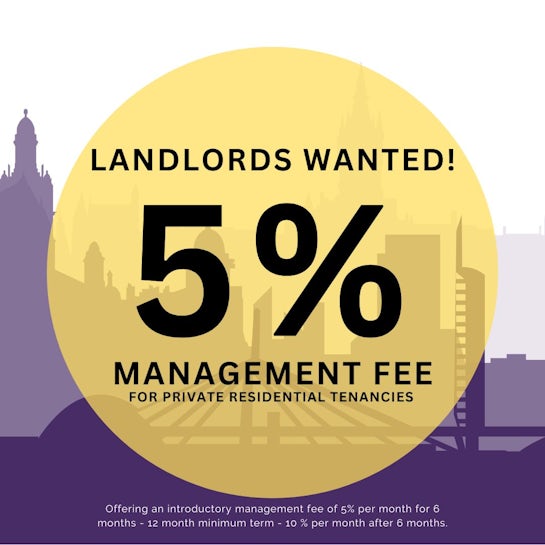 5% ManagEment Fee FOR pRIVATE RESIDENTIAL TENANCIES