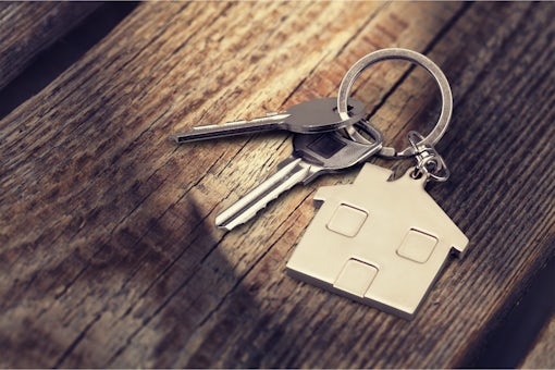 keys on house keyring