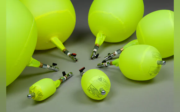 gas pipeline flow stopping & under pressure gas bags