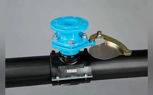 PE Giga Tees used on Polyethylene water pipes