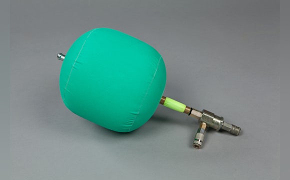 Canvas drain and waste water isolation bag stopper