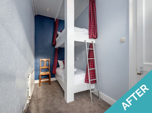 double bunk room in st andrews holiday home