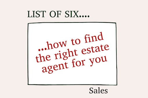 List of 6 how to find the right agent for you