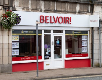 Image of the Belvoir Mansfield office from outside