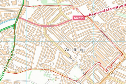 woodthorpe-ward-boundary
