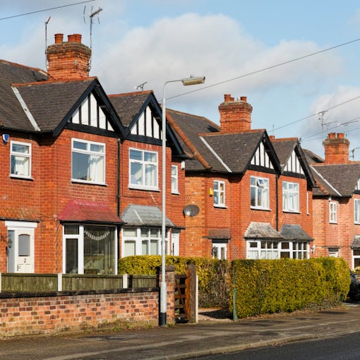 Traditional terraced houses in St Helens WA10 as town centre regeneration drives rising property values in 2026