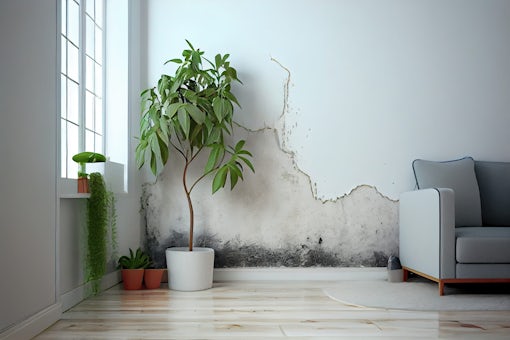 A Health Hazard in Your Home: Large Mildew Stains Discovered on
